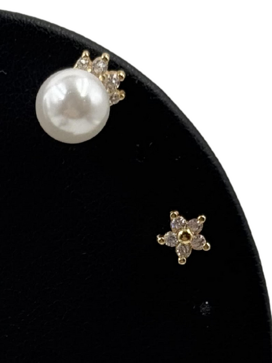 עגיל פנינה כתר