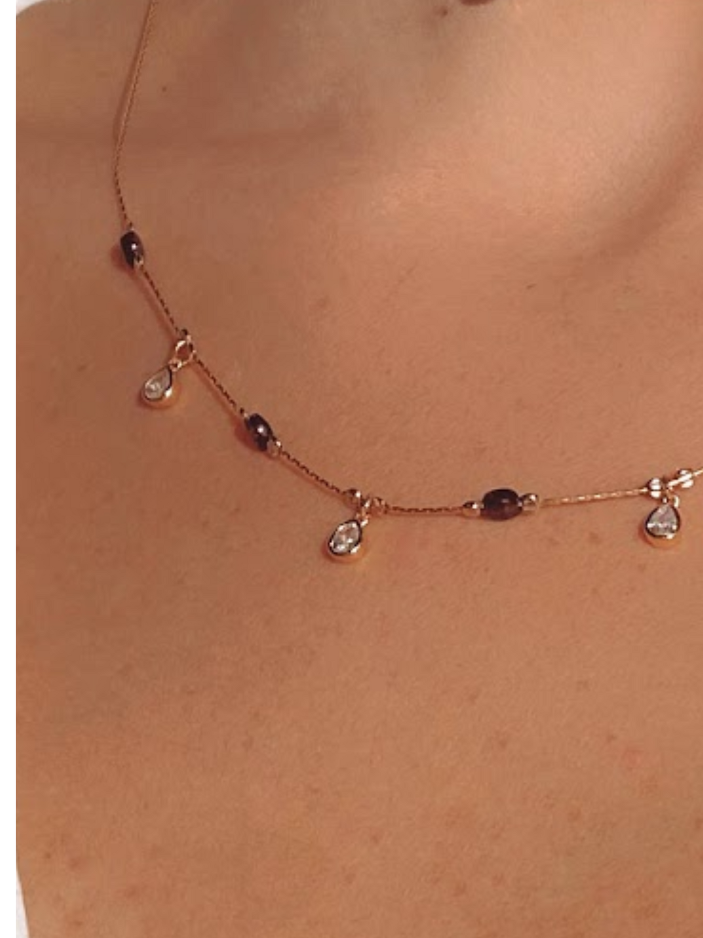 סט אבני רוז וגרנט