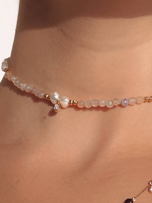 סט אבני רוז וגרנט